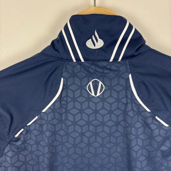 Sunice NEW Onassis Zephal Jacket Blue midnight embossed golf outdoor waterproof - Picture 3 of 15